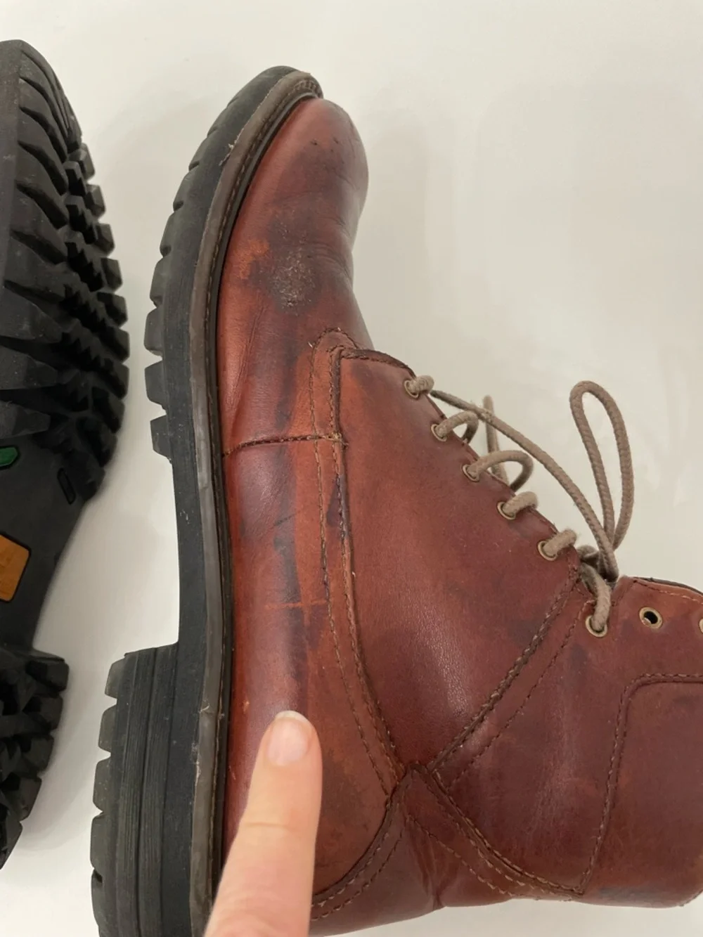 Timberland Earthkeeper Ryker Brown Leather Waterproof Boots Mens 9 Gorp Grunge